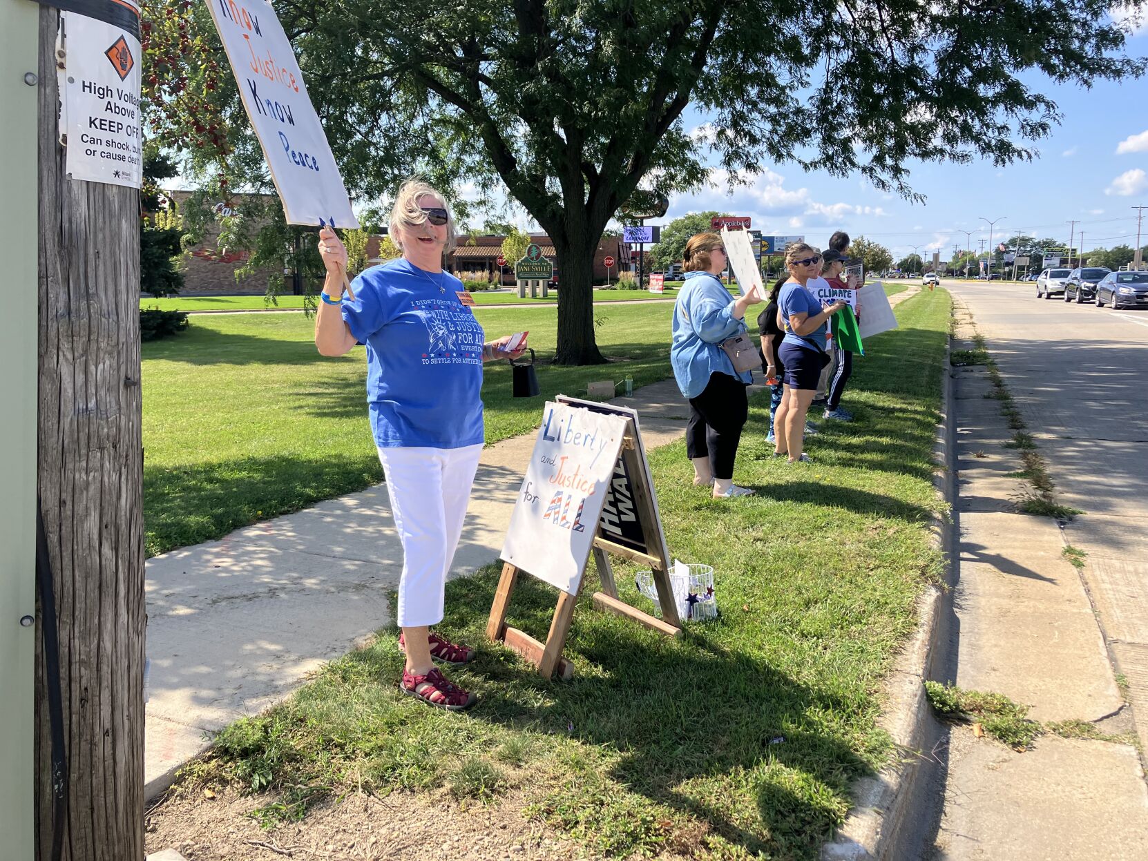 Labor Day protest
